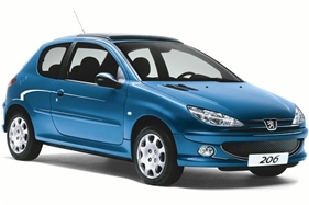 Autoradio GPS voor Peugeot 206 met Navigatie Radio Stereo