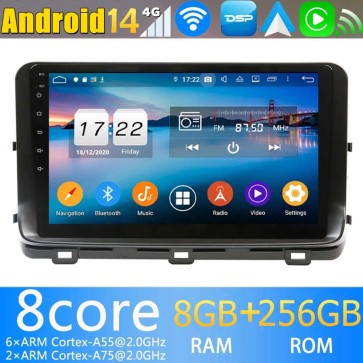 10" Android 14.0 Auto Multimedia GPS Navigatie Stereo voor Kia Ceed (2020-2023)-1