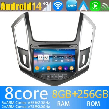 8" Android 14.0 Auto Multimedia GPS Navigatie Stereo voor Chevrolet Cruze (2012-2015)-1
