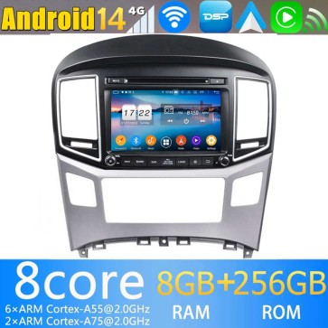 8" Android 14.0 Auto Multimedia GPS Navigatie Stereo voor Hyundai H1 (2016-2018)-1