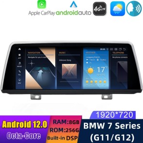 10,25" Android 12.0 Multimedia GPS Navigatie Autoradio Auto Stereo voor BMW 7-Serie G11/G12 (van 2016)-1