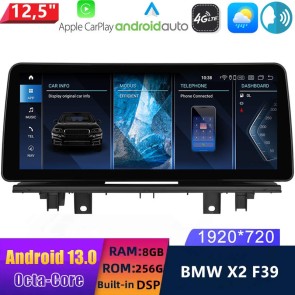 12,5" Android 13.0 Multimedia GPS Navigatie Autoradio Auto Stereo voor BMW X2 F39 (van 2017)-1