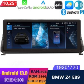 10,25" Android 13.0 Multimedia GPS Navigatie Autoradio Auto Stereo voor BMW Z4 E89 (2009-2018)-1