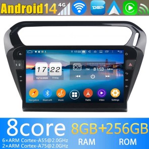 10" Android 14.0 Auto Multimedia GPS Navigatie Stereo voor Peugeot 301 (van 2012)-1