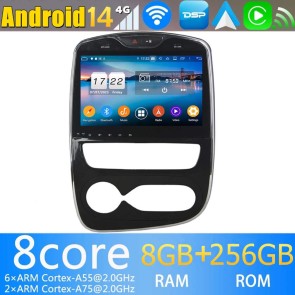 10" Android 14.0 Auto Multimedia GPS Navigatie Stereo voor Renault Clio 4 (2017-2019)-1