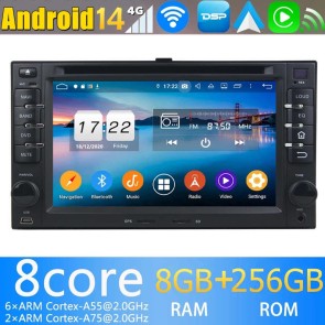 6,2" Android 14.0 Auto Multimedia GPS Navigatie Stereo voor Kia Ceed (2006-2009)-1