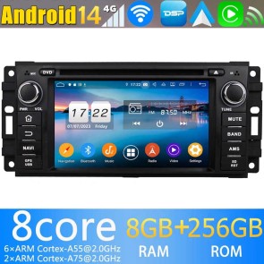 7" Android 14.0 Auto Multimedia GPS Navigatie Stereo voor Chrysler Town & Country (2008-2016)-1