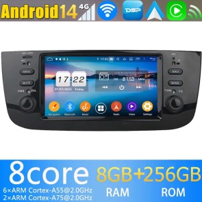 6,2" Android 14.0 Auto Multimedia GPS Navigatie Stereo voor Fiat Grande Punto (2012-2018)-1
