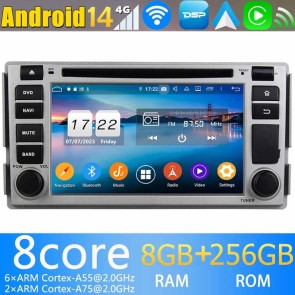 6,2" Android 14.0 Auto Multimedia GPS Navigatie Stereo voor Hyundai Santa Fe 2 (2006-2012)-1
