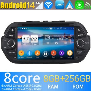 7" Android 14.0 Auto Multimedia GPS Navigatie Stereo voor Fiat Tipo (2015-2018)-1