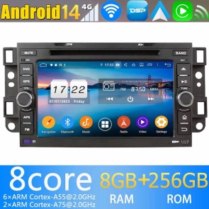 7" Android 14.0 Auto Multimedia GPS Navigatie Stereo voor Chevrolet Epica (2006-2011)-1