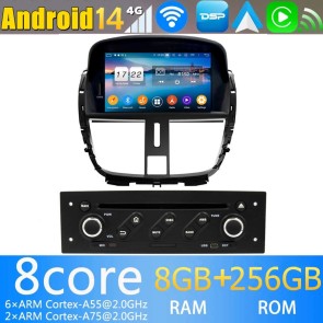 7" Android 14.0 Auto Multimedia GPS Navigatie Stereo voor Peugeot 207 (2006-2015)-1