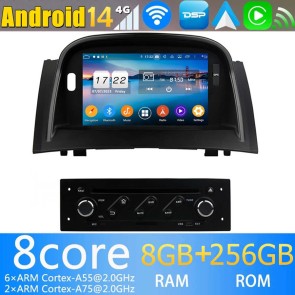 7" Android 14.0 Auto Multimedia GPS Navigatie Stereo voor Renault Megane II (2003-2009)-1