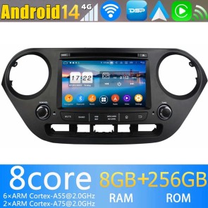 7" Android 14.0 Auto Multimedia GPS Navigatie Stereo voor Hyundai i10 (2013-2019)-1