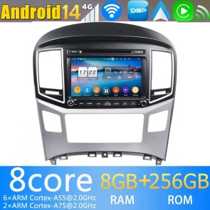 8" Android 14.0 Auto Multimedia GPS Navigatie Stereo voor Hyundai H1 (2016-2018)-1
