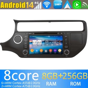 8" Android 14.0 Auto Multimedia GPS Navigatie Stereo voor Kia Rio (2015-2017)-1