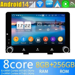 9" Android 14.0 Auto Multimedia GPS Navigatie Stereo voor Kia Rio (2017-2023)-1
