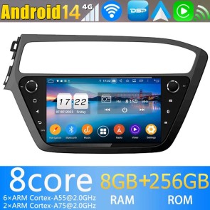 9" Android 14.0 Auto Multimedia GPS Navigatie Stereo voor Hyundai i20 (2018-2020)-1