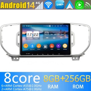 9" Android 14.0 Auto Multimedia GPS Navigatie Stereo voor Kia Sportage (van 2016)-1