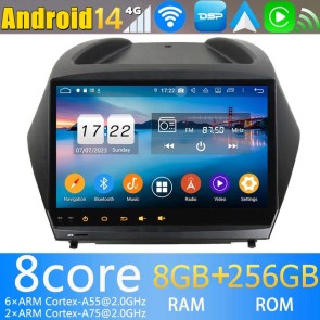 9" Android 14.0 Auto Multimedia GPS Navigatie Stereo voor Hyundai Tucson (2009-2015)-1