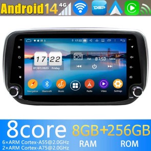 9" Android 14.0 Auto Multimedia GPS Navigatie Stereo voor Hyundai Santa Fe (2018-2022)-1