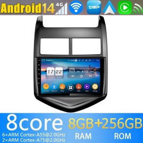 9" Android 14.0 Auto Multimedia GPS Navigatie Stereo voor Chevrolet Aveo (2012-2015)-1