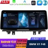 BMW X1 F48 Android 13 Autoradio met Navigatiesysteem met 8-Core 8GB+256GB HD Scherm Bluetooth 5.0 Handsfree bellen DSP SWC DAB+ SD USB WiFi 4G LTE CarPlay - 12,5" Android 13.0 Multimedia GPS Navigatie Autoradio Auto Stereo voor BMW X1 F48 (2015-2017)