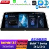 BMW 7-Serie E65/E66 Android 13 Autoradio met Navigatiesysteem met 8-Core 8GB+256GB HD Scherm Bluetooth 5.0 Handsfree bellen DSP SWC DAB+ USB WiFi 4G LTE CarPlay - 10,25" Android 13.0 Multimedia GPS Navigatie Autoradio Auto Stereo voor BMW 7-Serie E65/E66