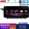 Mercedes GLK X204 Android 13 Autoradio met Navigatiesysteem met 8-Core 8GB+256GB Bluetooth 5.0 Handsfree bellen DSP SWC DAB+ SD USB WiFi 4G LTE CarPlay - 12,5" Android 13.0 Multimedia GPS Navigatie Autoradio Auto Stereo voor Mercedes GLK X204 (2013-2015)