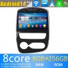 Renault Clio Android 14 Autoradio met Navigatie DVD-speler met 8G+256G Bluetooth DAB+ USB DSP WiFi 4G 360° Camera CarPlay - 10" Android 14.0 Auto Multimedia GPS Navigatie Stereo voor Renault Clio 4 (2017-2019)