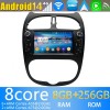 Peugeot 206 Android 14 Autoradio met Navigatie DVD-speler met 8G+256G Bluetooth DAB+ USB DSP WiFi 4G 360° Camera CarPlay - Android 14.0 Auto Multimedia GPS Navigatie Stereo voor Peugeot 206 (2000-2016)