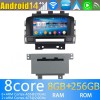 Opel Astra J Android 14 Autoradio met Navigatie DVD-speler met 8G+256G Bluetooth DAB+ USB DSP WiFi 4G 360° Camera CarPlay - 7" Android 14.0 Auto Multimedia GPS Navigatie Stereo voor Opel Astra J (2009-2015)