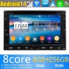 Peugeot 5008 Android 14 Autoradio met Navigatie DVD-speler met 8G+256G Bluetooth DAB+ USB DSP WiFi 4G 360° Camera CarPlay - 7" Android 14.0 Auto Multimedia GPS Navigatie Stereo voor Peugeot 5008 (2008-2016)