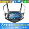Chevrolet Cruze Android 14 Autoradio met Navigatie DVD-speler met 8G+256G Bluetooth DAB+ USB DSP WiFi 4G 360° Camera CarPlay - 8" Android 14.0 Auto Multimedia GPS Navigatie Stereo voor Chevrolet Cruze (2012-2015)