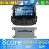 Chevrolet Malibu Android 14 Autoradio met Navigatie DVD-speler met 8G+256G Bluetooth DAB+ USB DSP WiFi 4G 360° Camera CarPlay - 8" Android 14.0 Auto Multimedia GPS Navigatie Stereo voor Chevrolet Malibu (2012-2015)