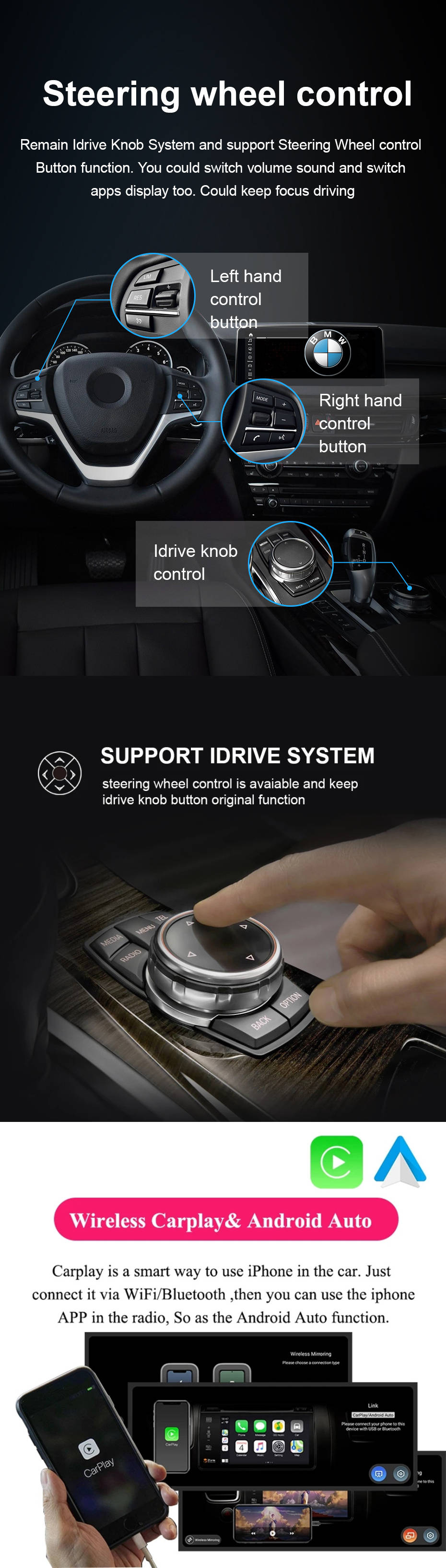 Android 12.0 Autoradio met Navigatiesysteem voor BMW X3 F25-3