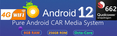 Android 12.0 Autoradio met Navigatiesysteem voor BMW 7-Serie E65/E66-6