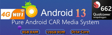 Android 13.0 Autoradio met Navigatiesysteem voor Mercedes S-Klasse‎ W221-1