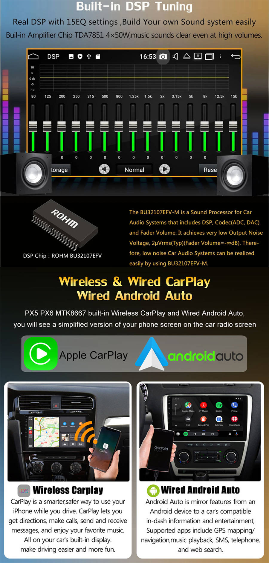 Android 14.0 Autoradio met Navigatiesysteem voor Mercedes Sprinter-6