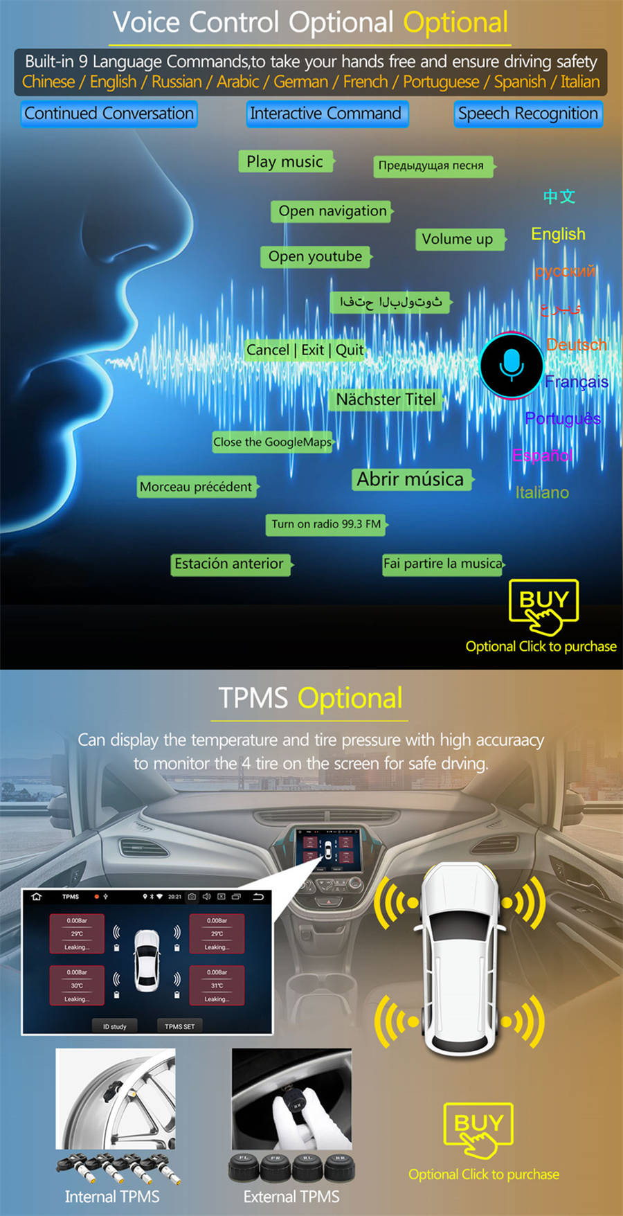 Android 14.0 Autoradio met Navigatiesysteem voor Opel Corsa E-8